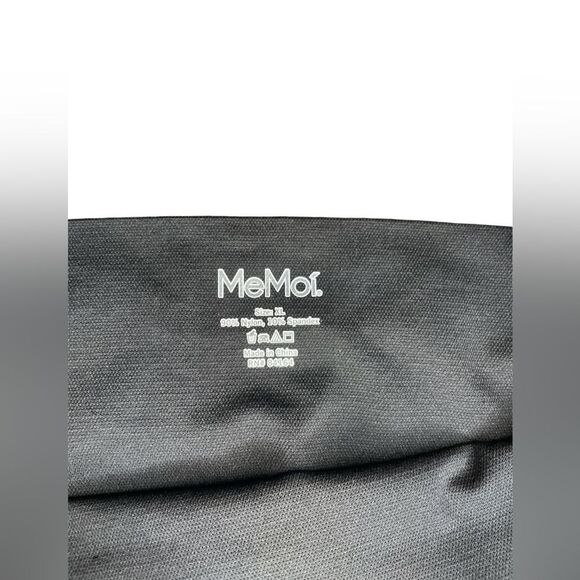 MeMoi SlimMe Women's High Waisted Shaping Short size XL color black - Picture 4 of 4